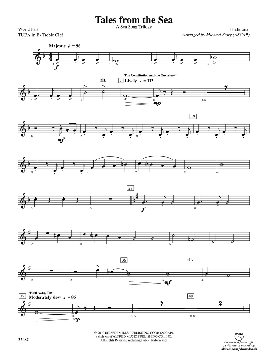 Tales from the Sea: (World Part) B-flat Tuba T.C.