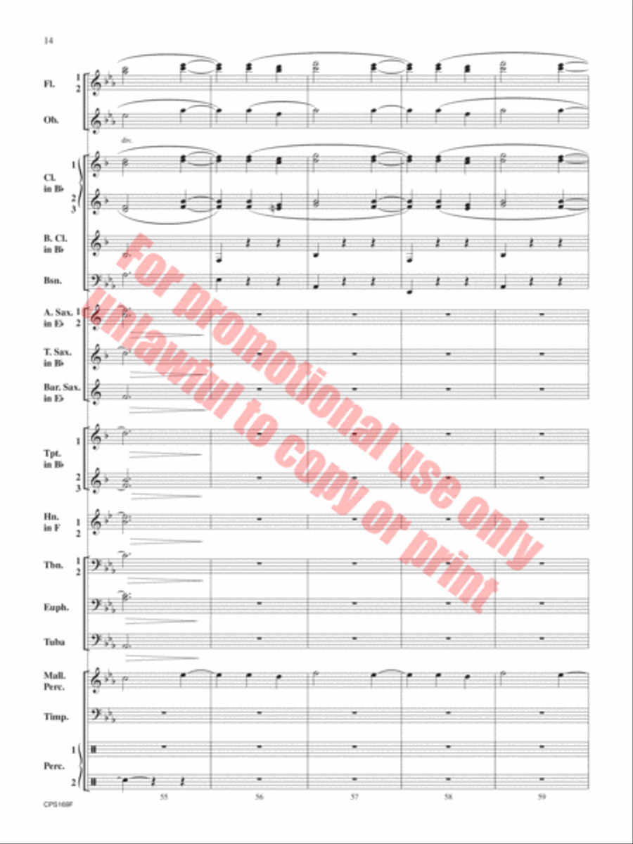 Home For the Holidays Home For the Holidays Concert Band scores gallery preview page 15