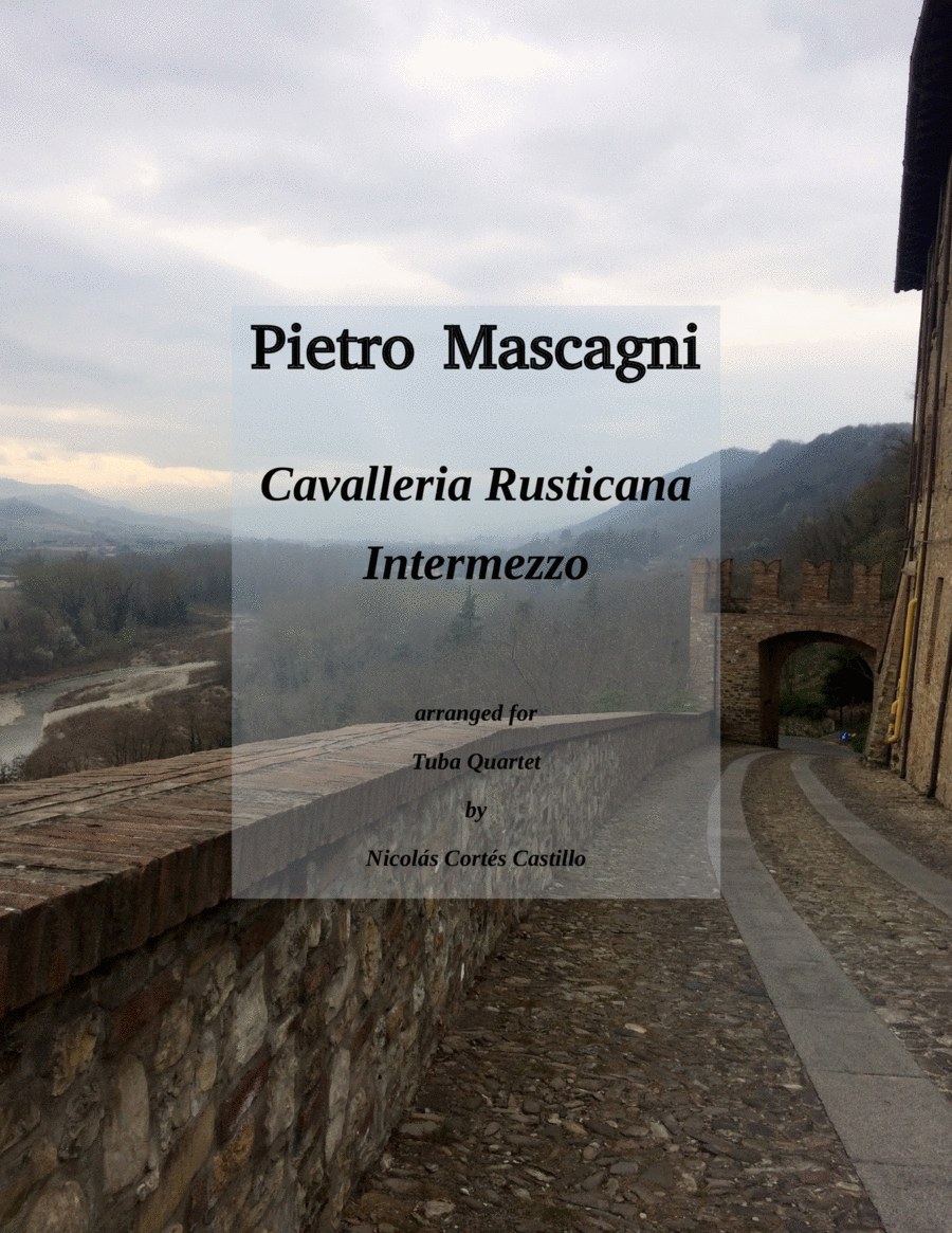 Intermezzo from Cavalleria Rusticana - Tuba Quartet Tuba Quartet scores gallery preview page 1