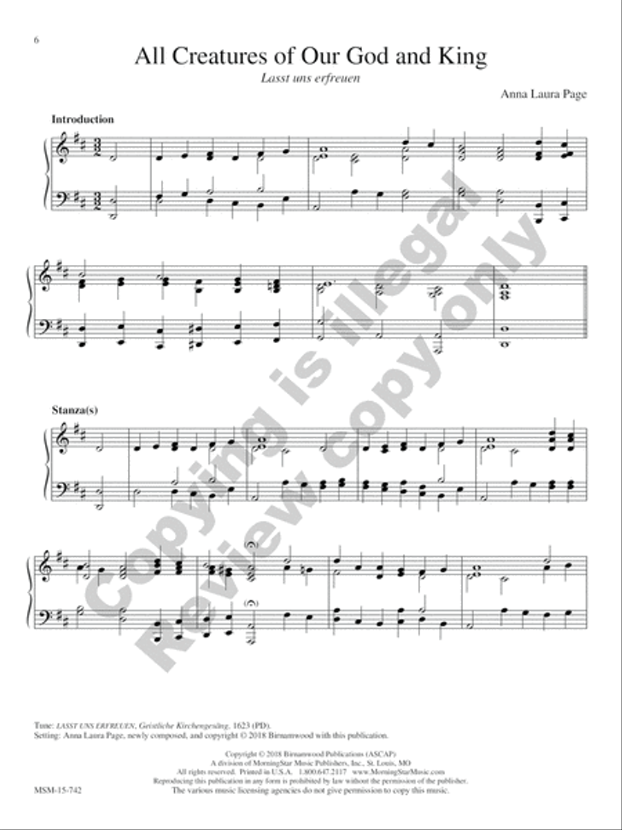 Hymn Enhancements for Piano Hymn Enhancements for Piano Piano Solo scores gallery preview page 5
