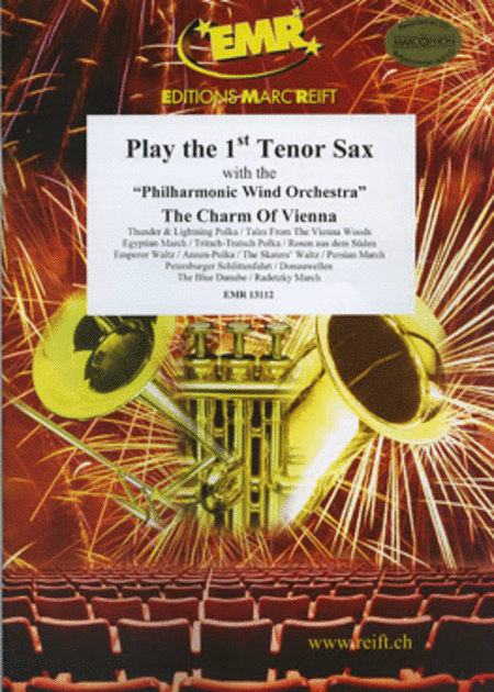 Play the 1st Tenor Sax with the Philharmonic Wind Orchestra