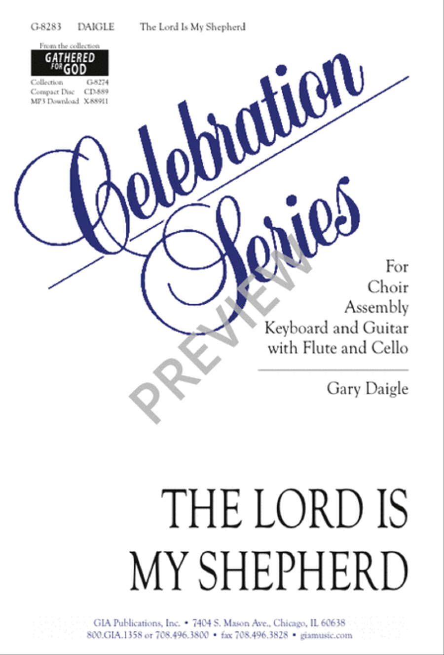 The Lord Is My Shepherd 2-Part scores gallery preview page 1