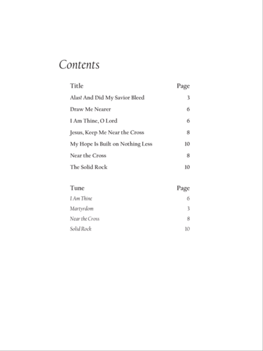 Prayerful Preludes, Set 5 Organ scores gallery preview page 2