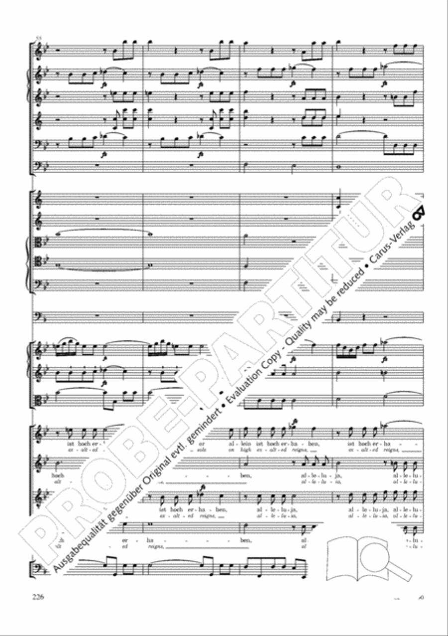 The Creation (Die Schopfung) 4-Part scores gallery preview page 246