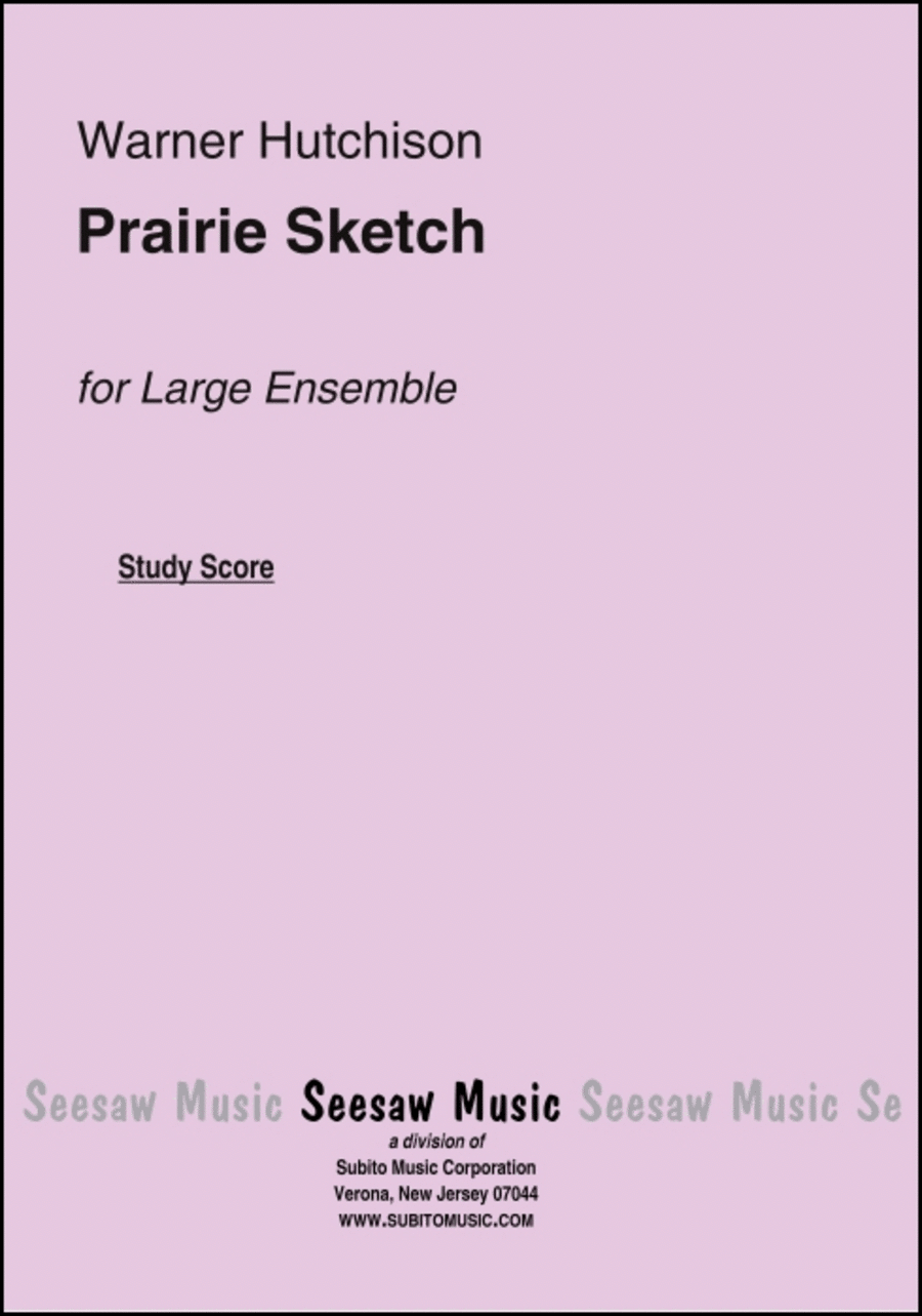 Prairie Sketch Prairie Sketch Chamber Orchestra scores gallery preview page 1