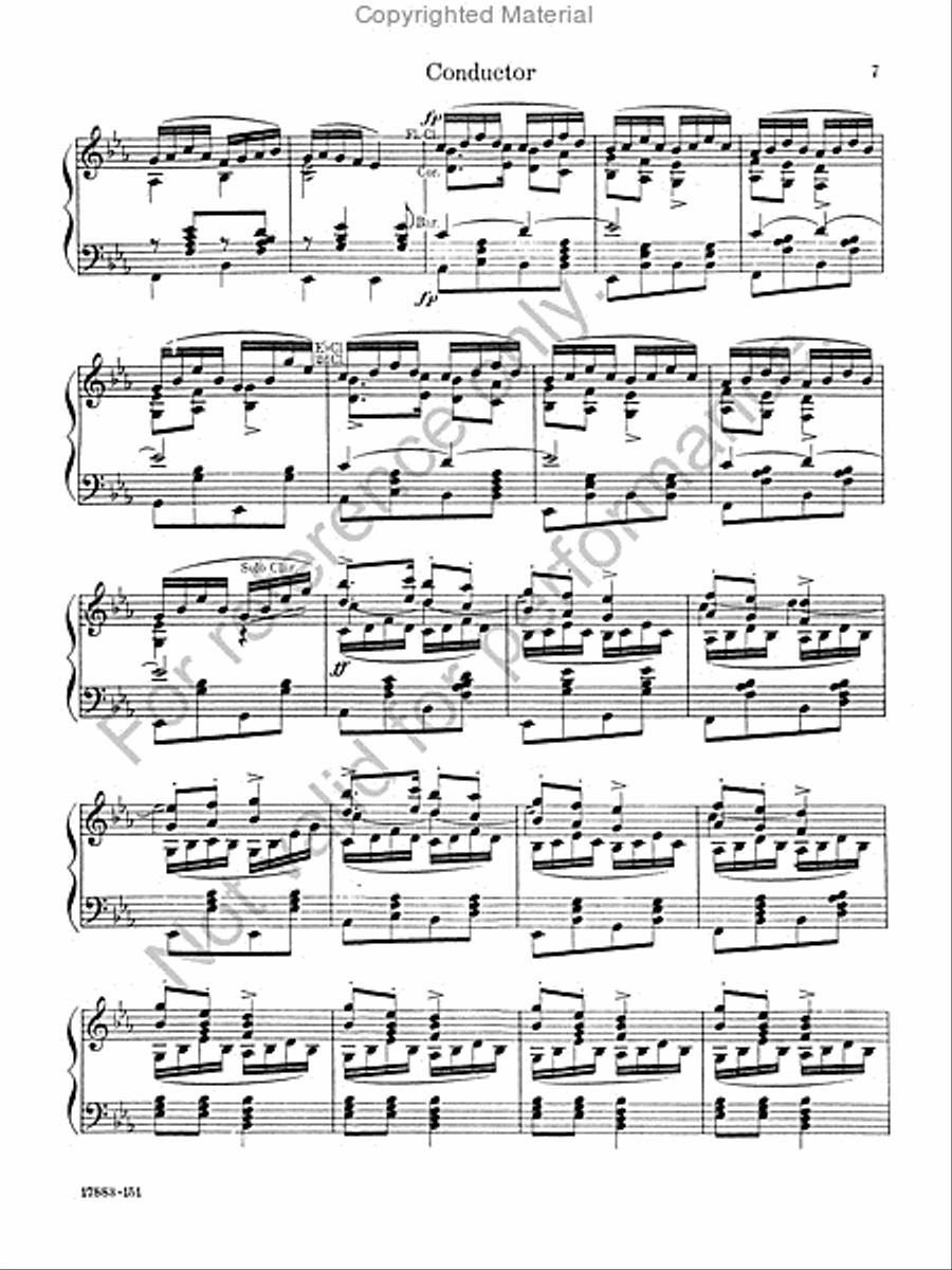 Slavonic Dance No. 7; Slavonic Dance No. 8 Concert Band scores gallery preview page 8