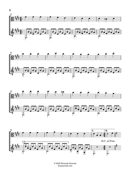 Eleven Duets for Viola and Guitar image number null