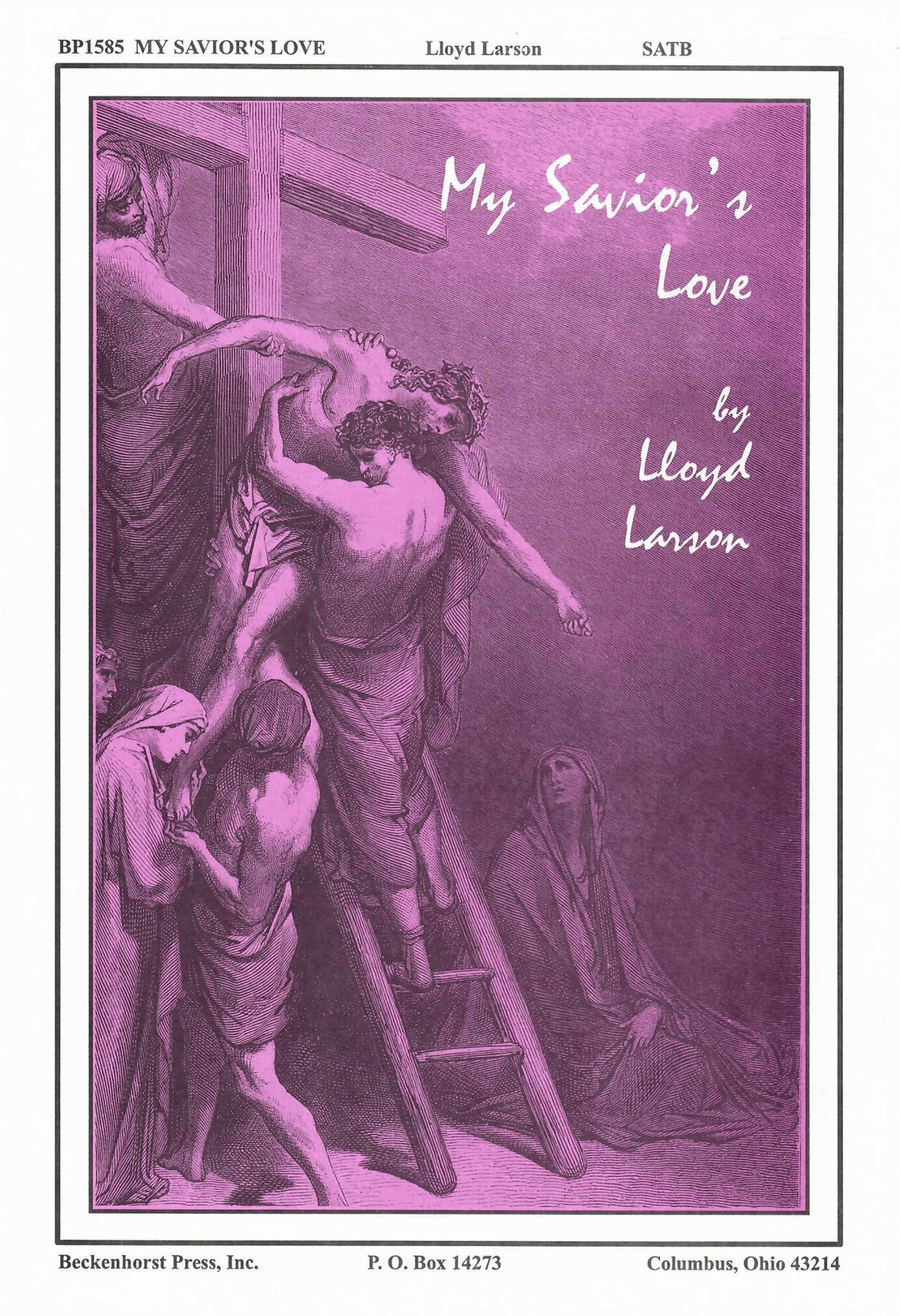 My Savior's Love - Larson 4-Part scores gallery preview page 1
