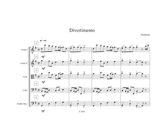 Divertimento (String Quintet)
