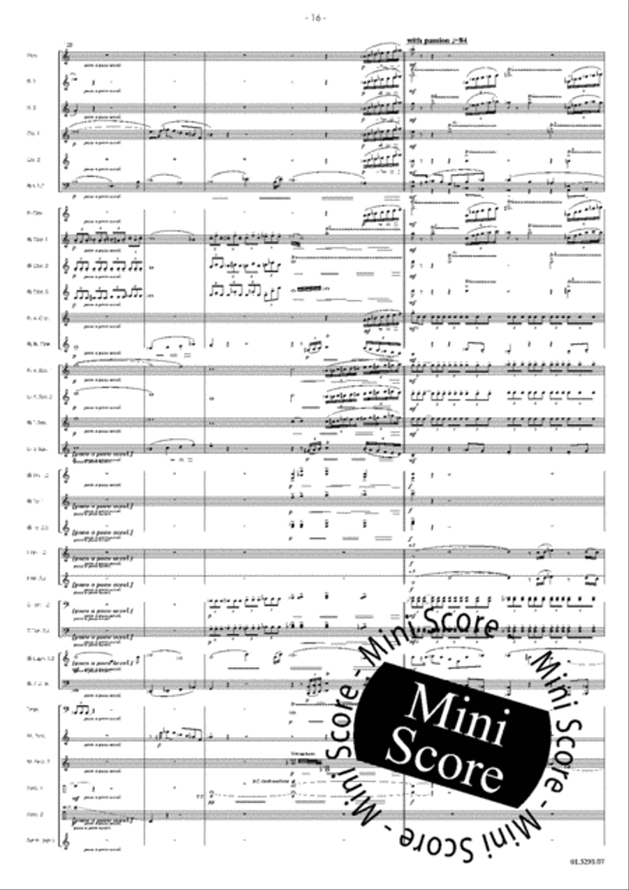 Overture to Avalon Concert Band scores gallery preview page 22
