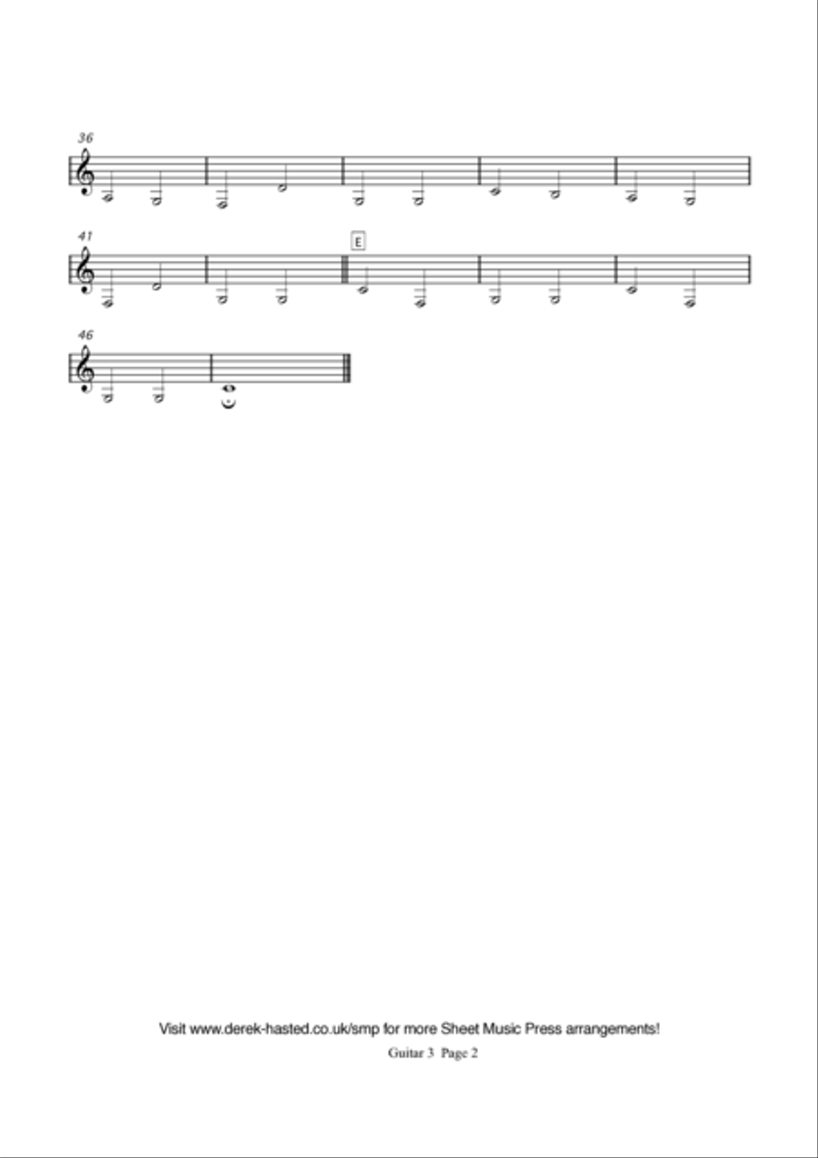 Carillon Guitar Ensemble scores gallery preview page 5