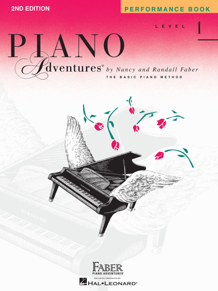 Piano Adventures Level 1 - Performance Book (2nd Edition) by Nancy Faber Piano Method - Sheet Music