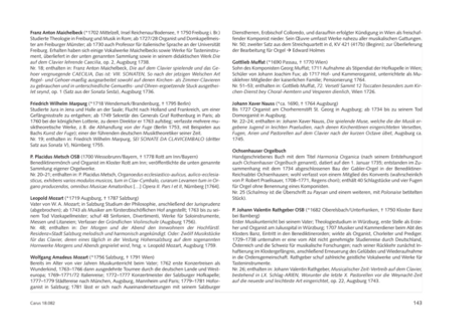 Pastoral music for organ, vol. 2: Germany, Bohemia, Austria, South Tyrol Organ Solo scores gallery preview page 144
