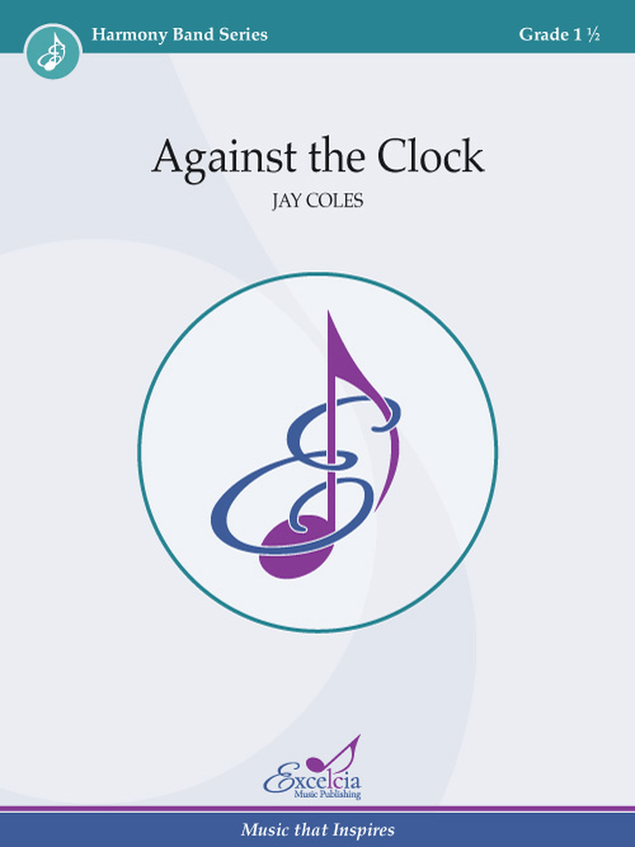 Against the Clock (Score) Concert Band scores gallery preview page 1