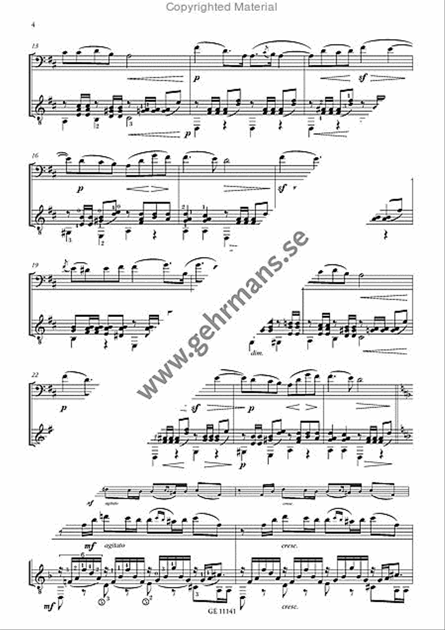 Lied ohne Worte Cello scores gallery preview page 3