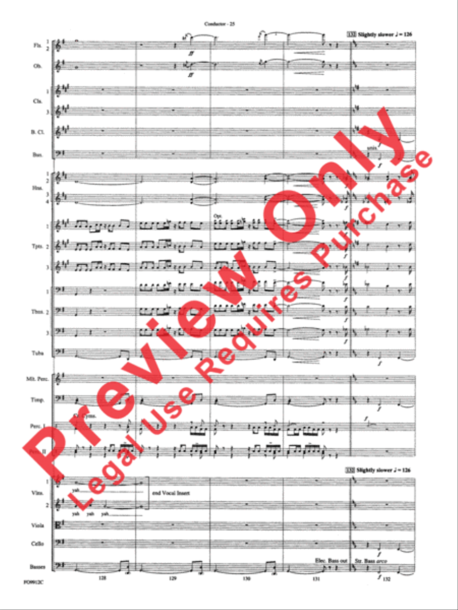 Selections from Star Wars: Episode I The Phantom Menace Full Orchestra scores gallery preview page 71