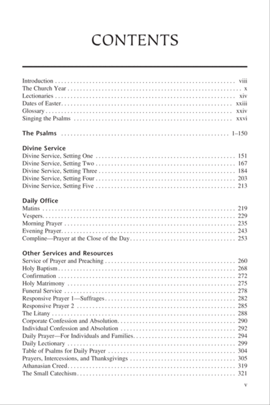 Lutheran Service Book: Personal/Gift Edition Choir scores gallery preview page 4