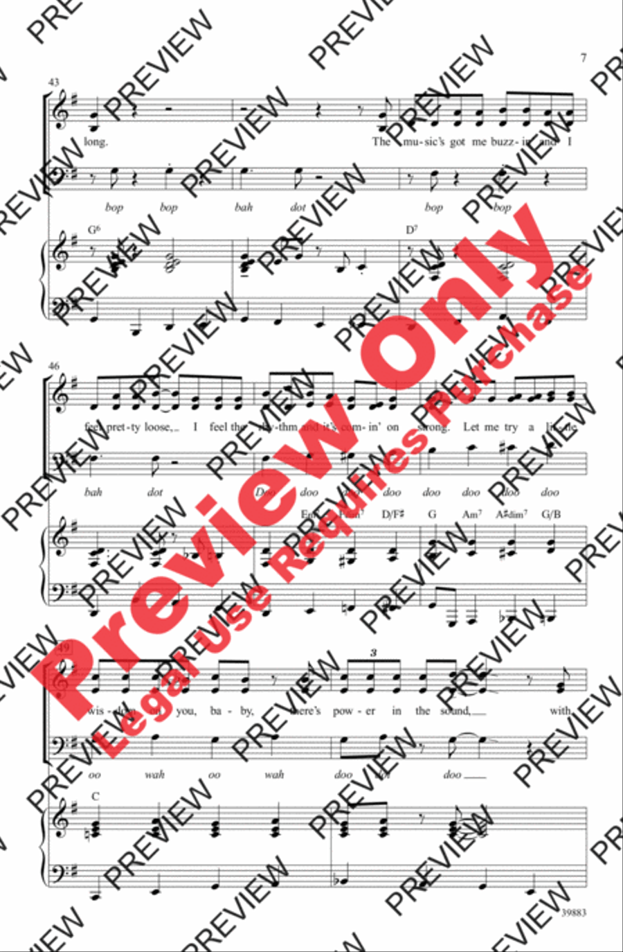 My Music My Music 3-Part scores gallery preview page 7
