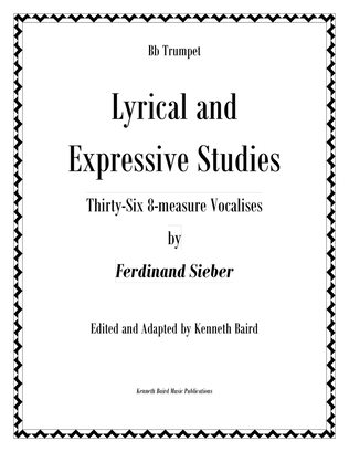 Lyrical and Expressive Studies for Trumpet: Thirty-Six 8-Measure Vocalises
