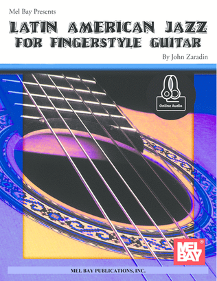 Book cover for Latin American Jazz for Fingerstyle Guitar