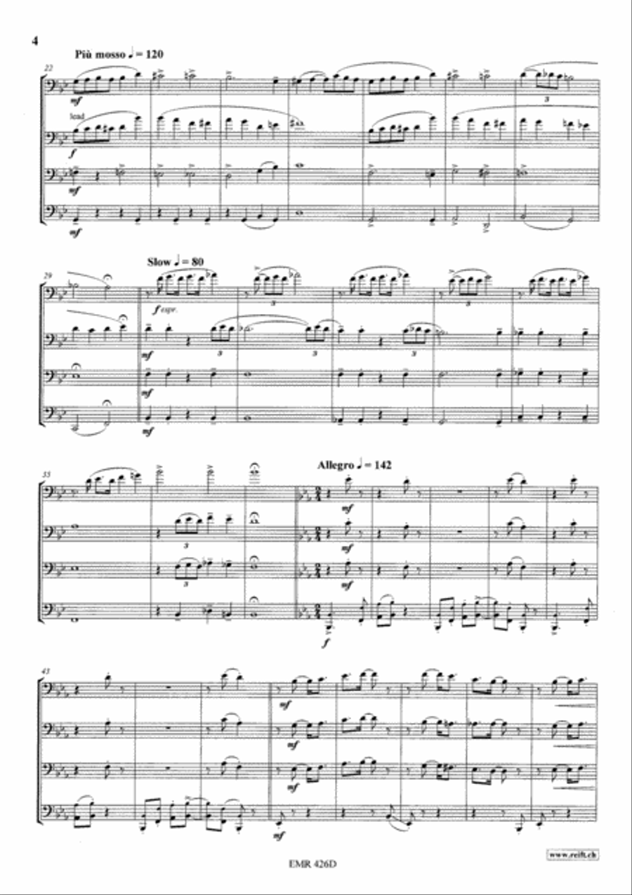 A Portrait Bassoon Quartet scores gallery preview page 4