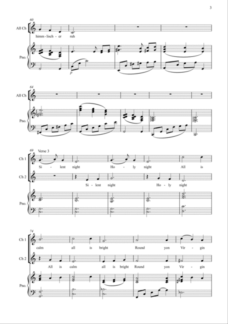 Silent Night SA scores gallery preview page 4