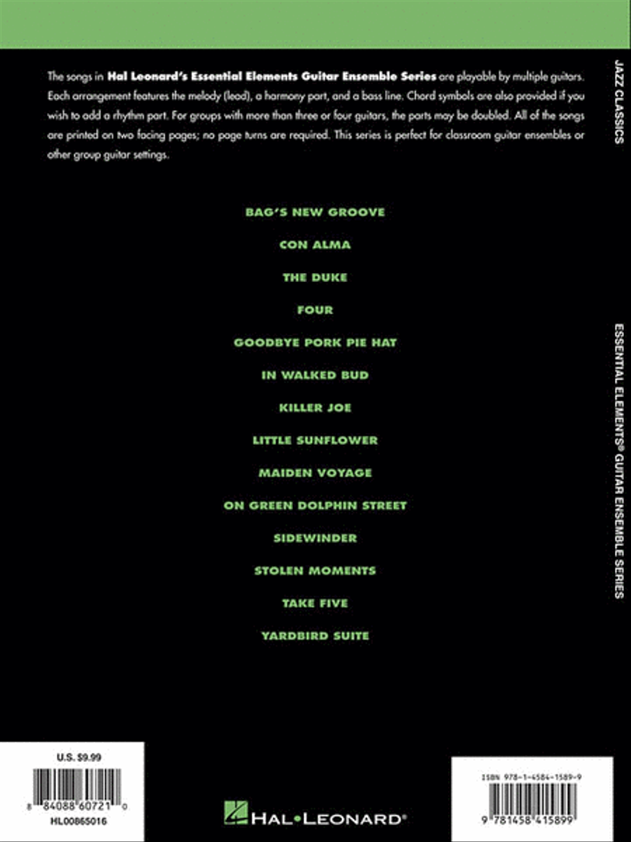 Jazz Classics Jazz Classics Guitar Ensemble scores gallery preview page 2