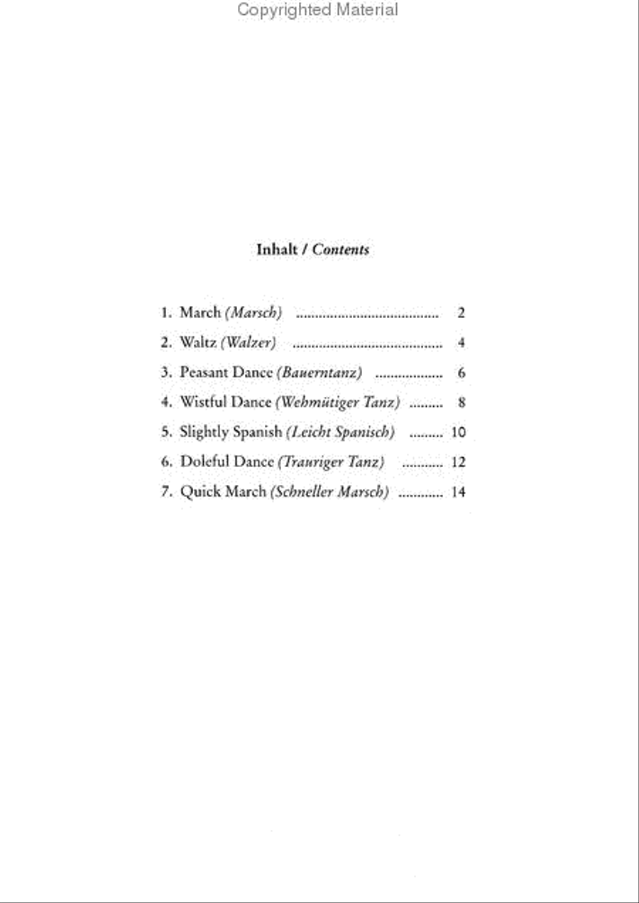 Seven pieces for a young pianist Piano Solo scores gallery preview page 2