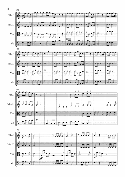 JIngle Bells - String Quartet