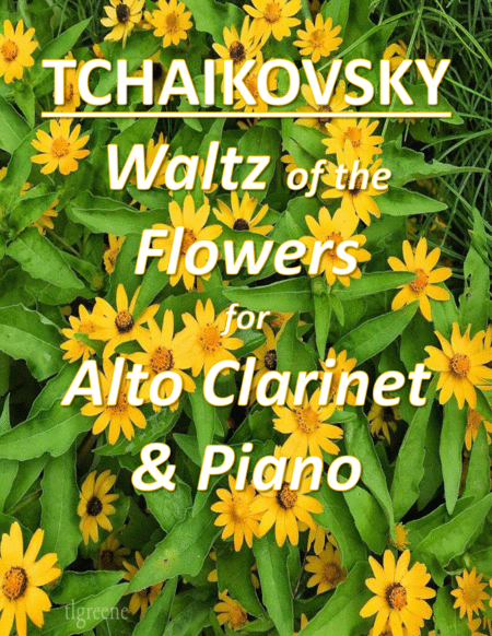 Tchaikovsky: Waltz of the Flowers from Nutcracker Suite for Alto Clarinet & Piano image number null