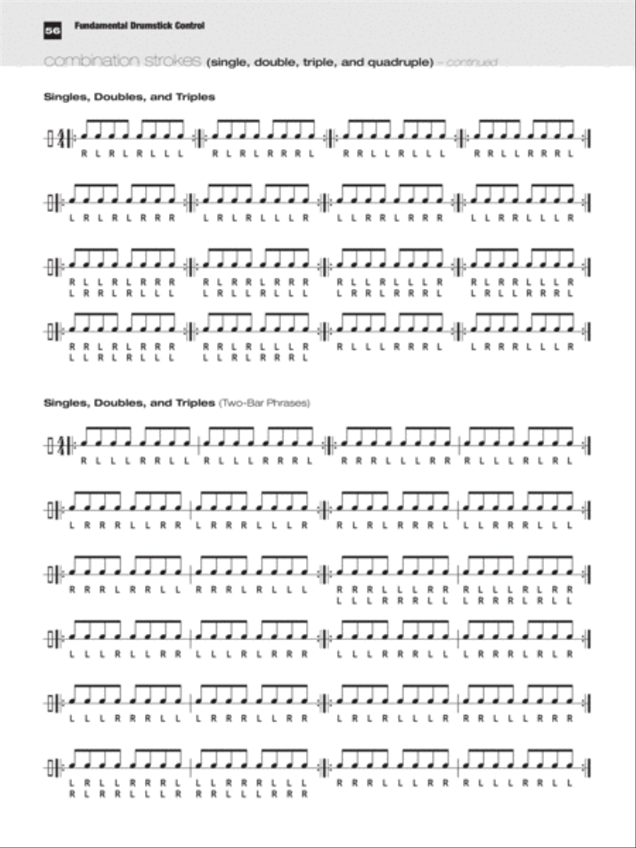 Fundamental Drumstick Control Percussion scores gallery preview page 7
