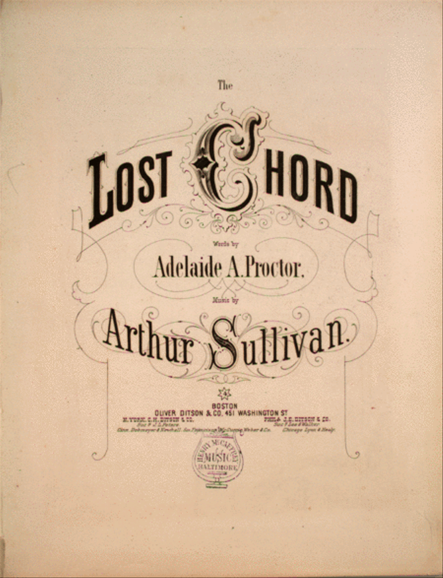 The Lost Chord Voice scores gallery preview page 1