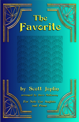 Book cover for The Favorite for solo Cor Anglais (or English Horn) and Piano