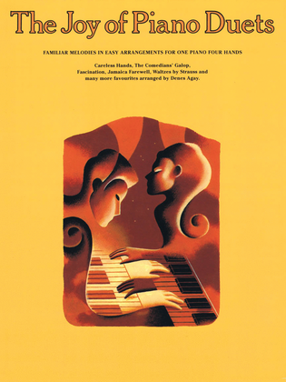 Book cover for The Joy of Piano Duets