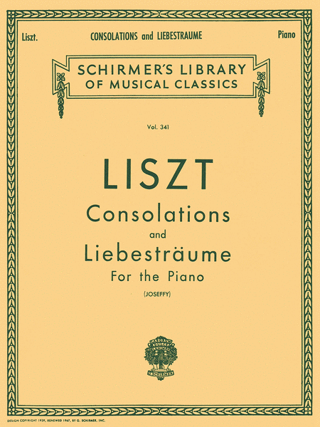 Franz Liszt: Consolations and Liebestraume