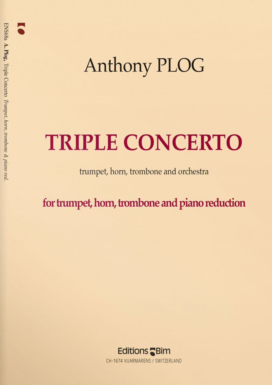 Triple Concerto Horn scores gallery preview page 1