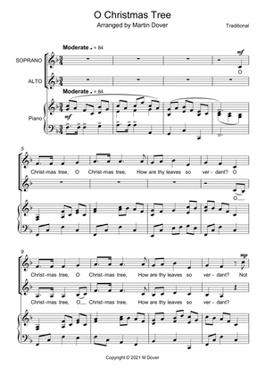 O Christmas Tree (O Tannenbaum) - Two part Choir - SA - Upper Voices