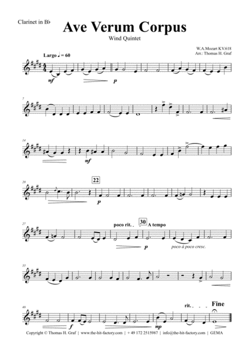 Ave Verum Corpus - W.A. Mozart - Wind Quintet