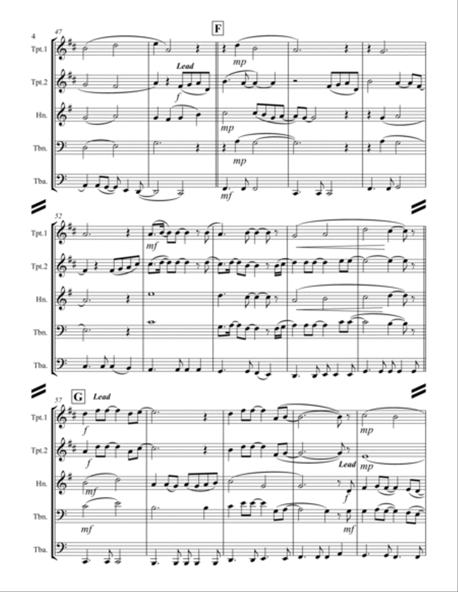 Worthy Is The Lamb Praise scores gallery preview page 5