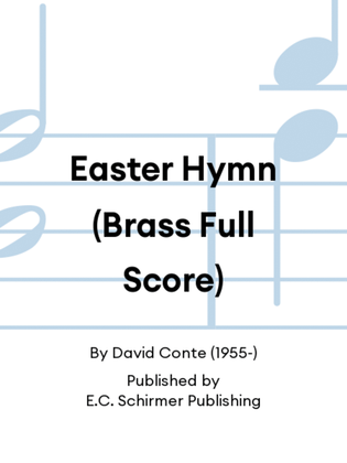 Easter Hymn (Brass Full Score)