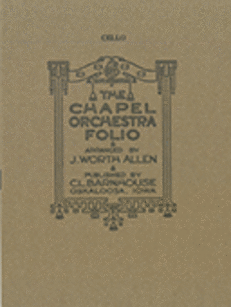 Chapel Orchestra Folio