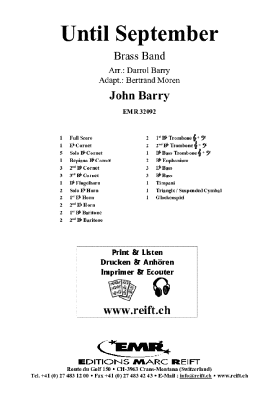 Until September Brass Band scores gallery preview page 2