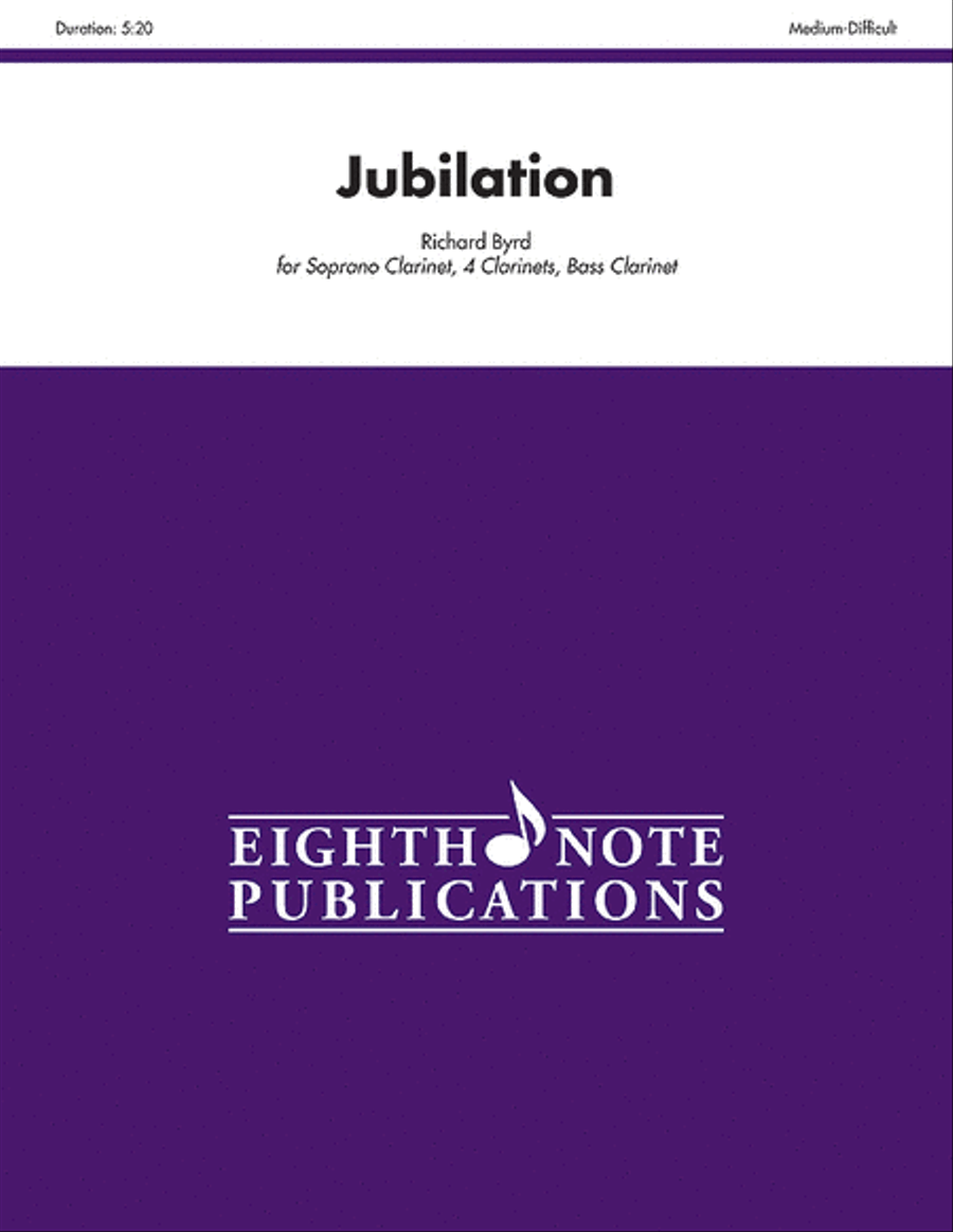 Jubilation Jubilation Clarinet Quartet scores gallery preview page 1