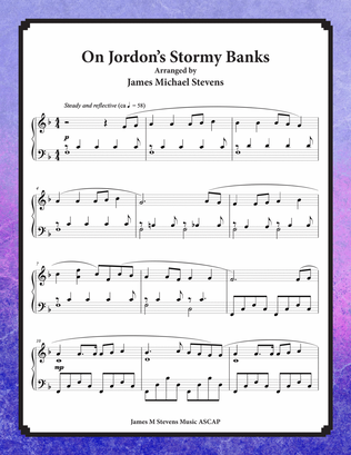 On Jordan's Stormy Banks - Hymnfelt Piano