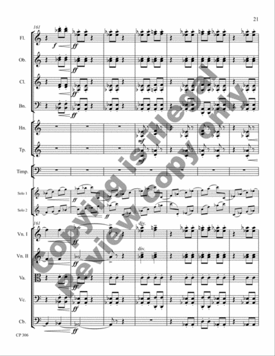Little Suite Full Orchestra scores gallery preview page 101