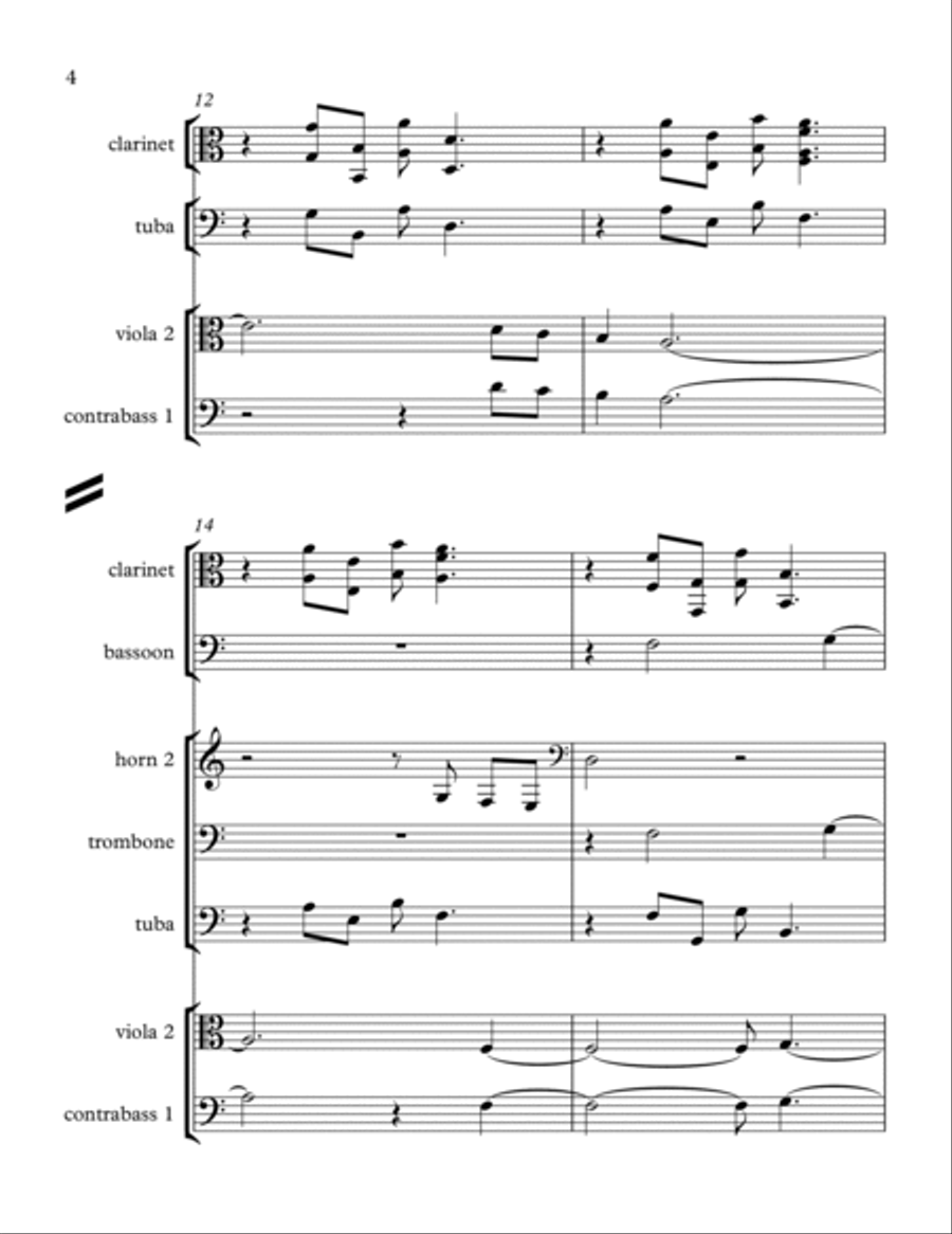 Lacedaemonia - Score Only Full Orchestra scores gallery preview page 4