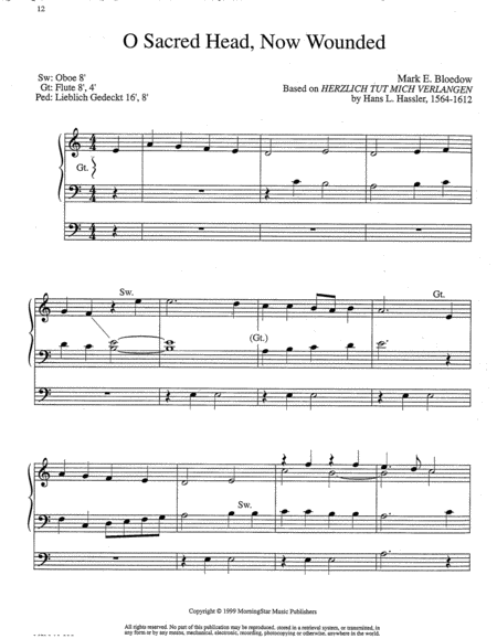 Five Lenten and Holy Week Hymn Settings image number null