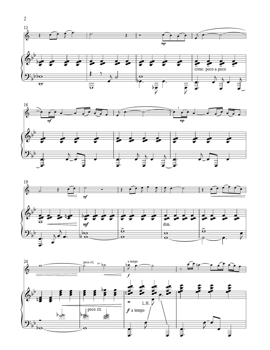 Sunday (from Sunday in the Park with George) Clarinet Solo scores gallery preview page 2