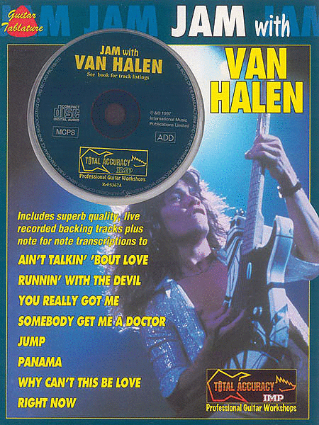 Van Halen: Jam with Van Halen (Guitar/Vocal Book and CD)