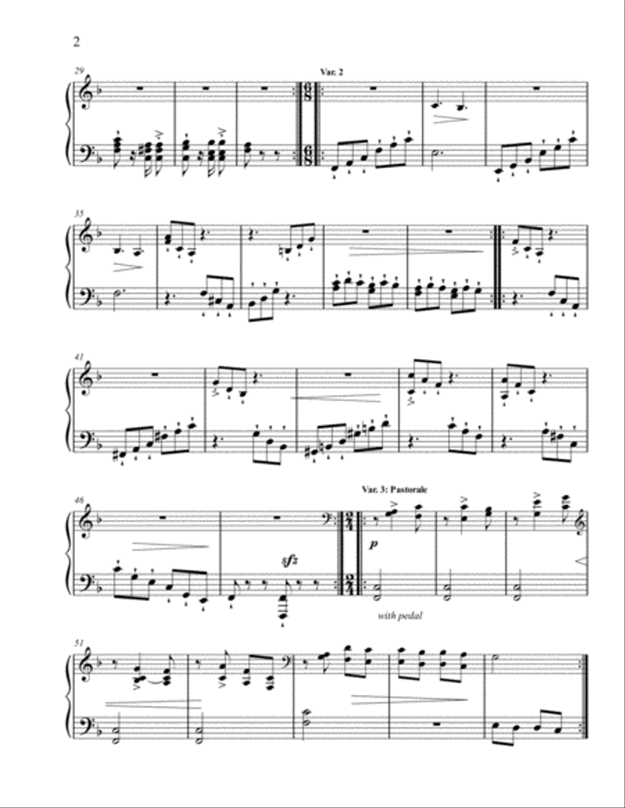 Six Easy Variations on a Theme by Turk